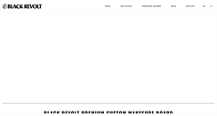 Desktop Screenshot of blackrevolt.com
